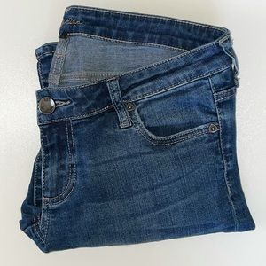 Kut from the Kloth distressed straight leg jeans